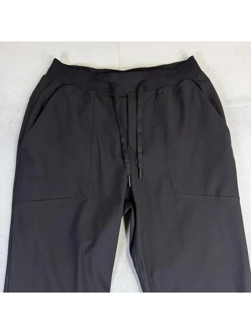 Lululemon ABC Jogger Pants Mens Medium Tall Black Warpstreme NEW LM5AQLT